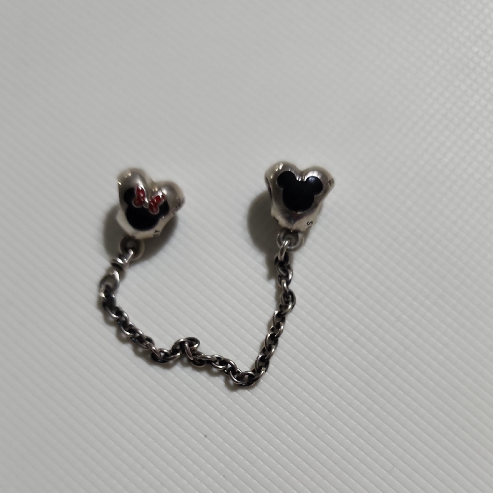 Pandora Disney Parks Double Heart Charm